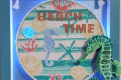 Beach Time shadowbox